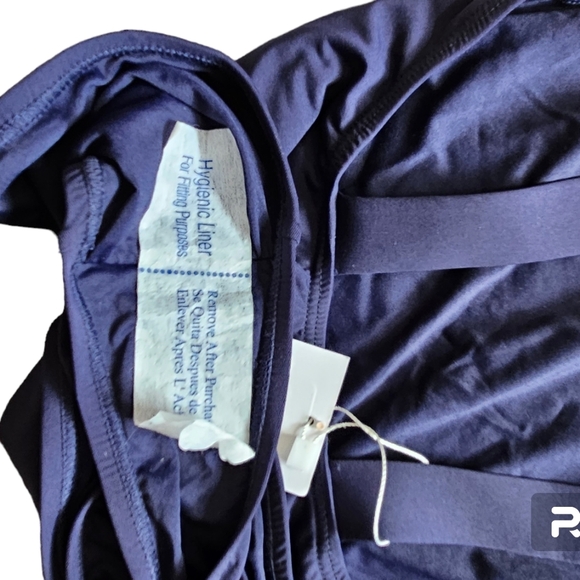 Andie Swim Navy Montauk One-Piece Swimsuit - - Picture 5 of 5